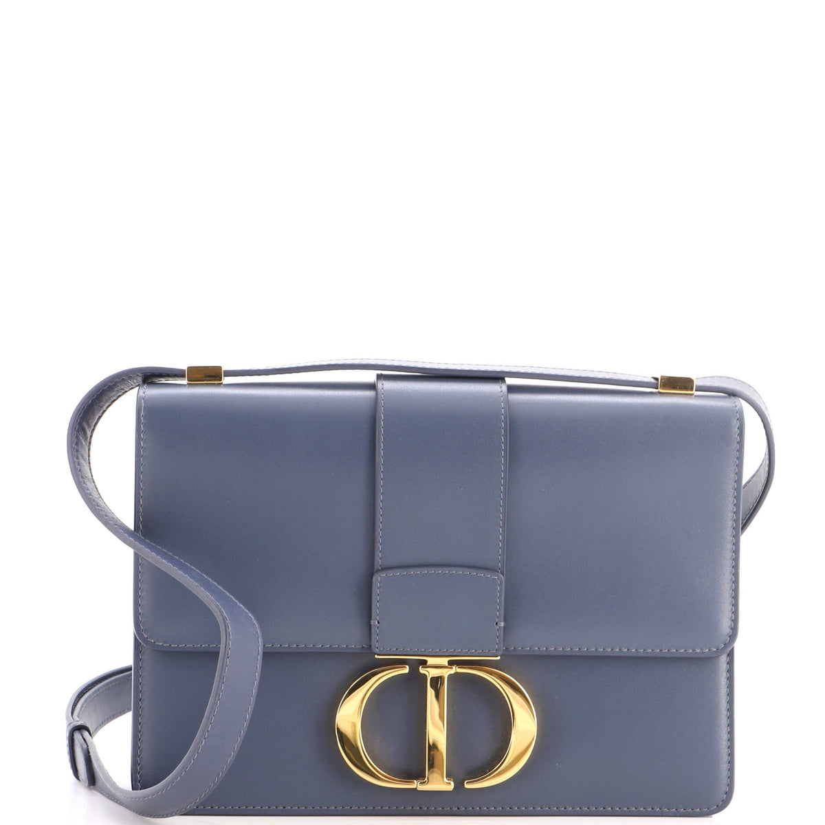 30 Montaigne Flap Bag Leather