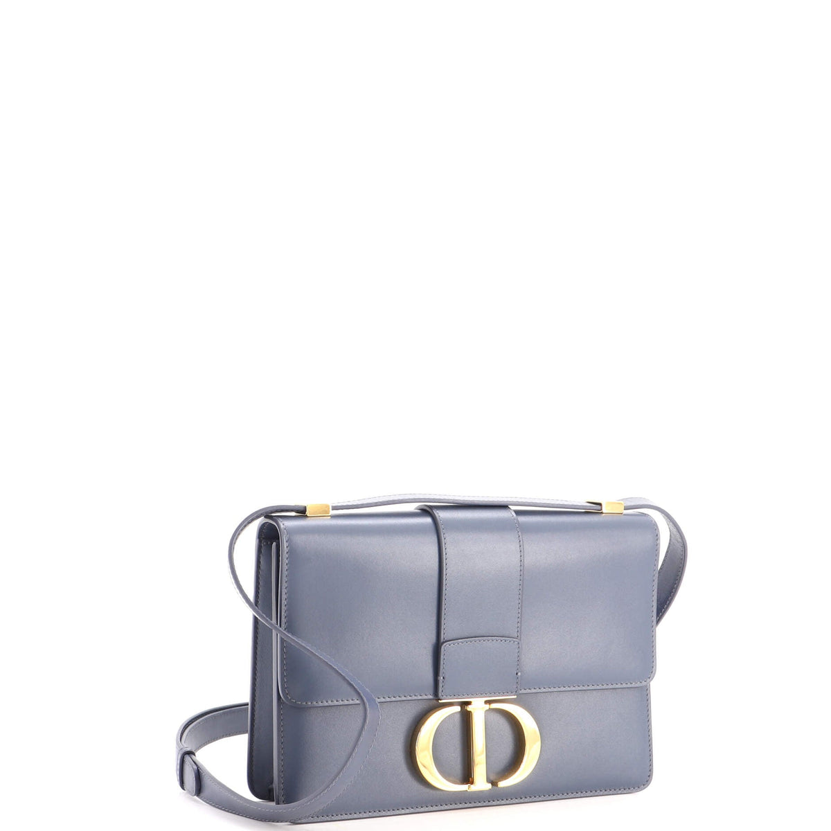 30 Montaigne Flap Bag Leather