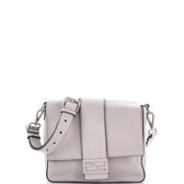 Baguette Flap Messenger Bag Leather Medium