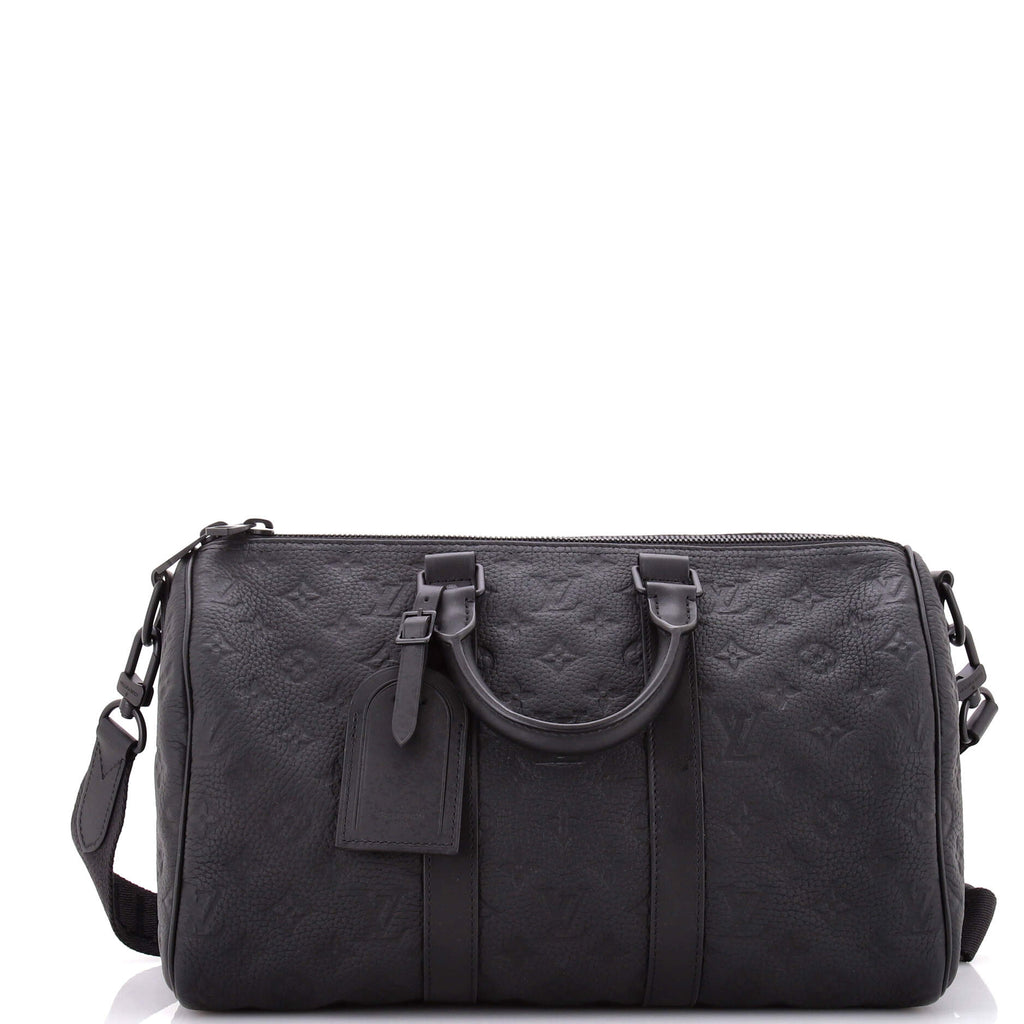 Keepall Bandouliere Bag Monogram Taurillon Leather 35
