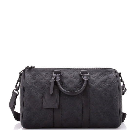 Keepall Bandouliere Bag Monogram Taurillon Leather 35