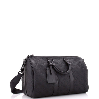 Keepall Bandouliere Bag Monogram Taurillon Leather 35