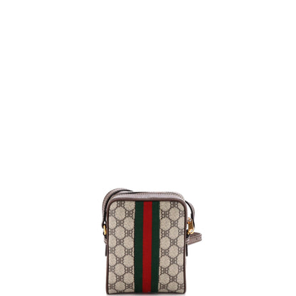 x Gucci The Hacker Project Zip Messenger Bag BB Coated Canvas Mini