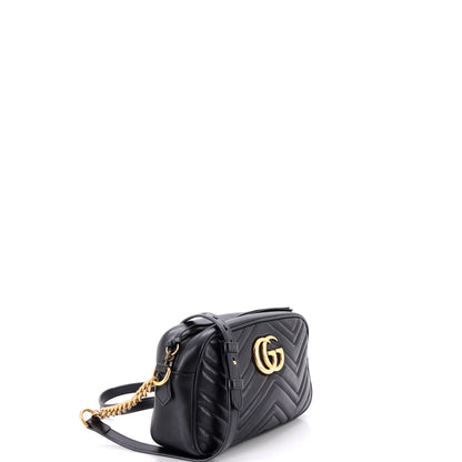GG Marmont Shoulder Bag Matelasse Leather Small