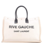 Rive Gauche Shopper Tote Canvas Large