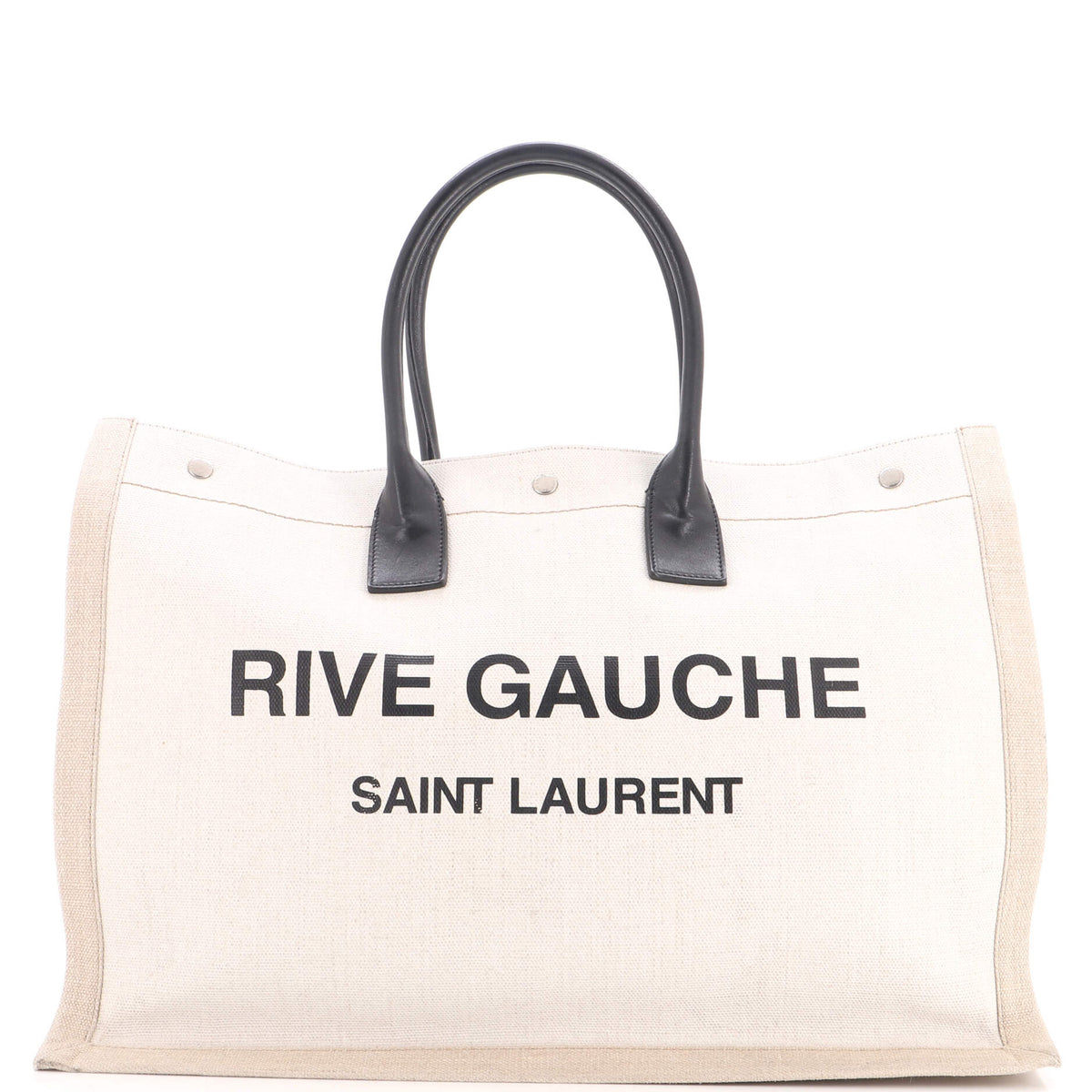 Rive Gauche Shopper Tote Canvas Large