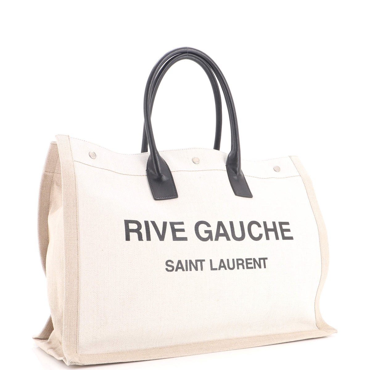 Rive Gauche Shopper Tote Canvas Large