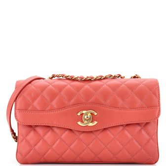 Daily Companion Coco Vintage Flap Bag Quilted Lambskin Large