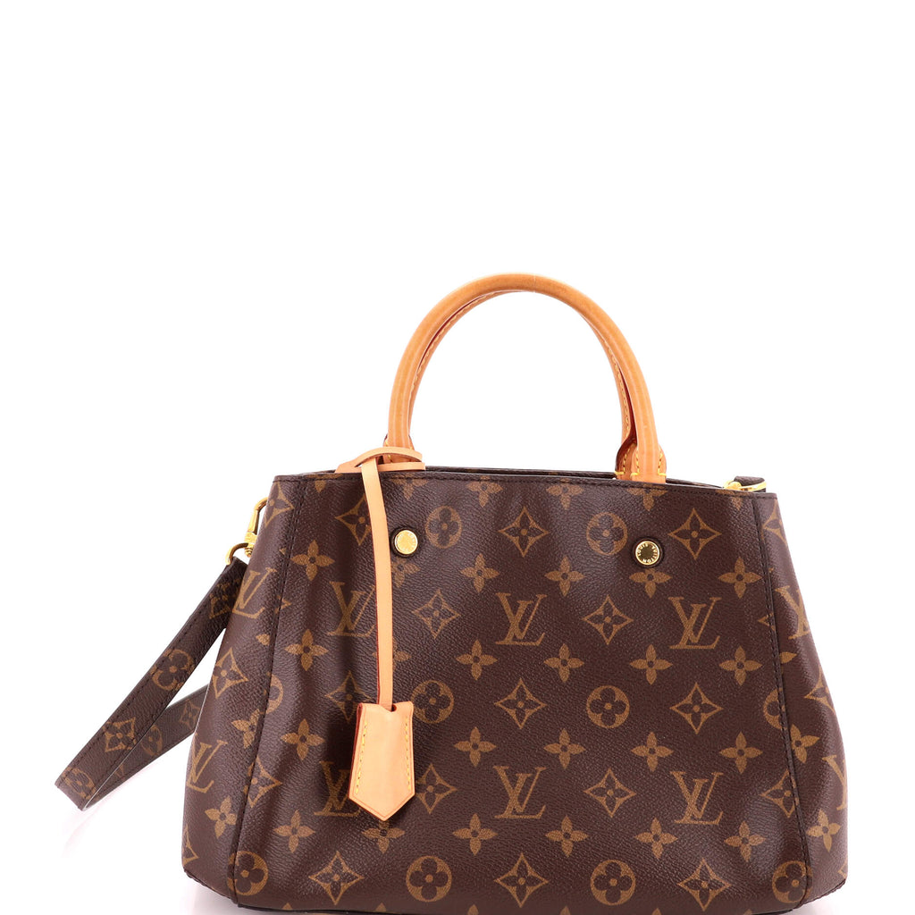 Montaigne Handbag Monogram Canvas BB