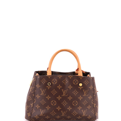 Montaigne Handbag Monogram Canvas BB