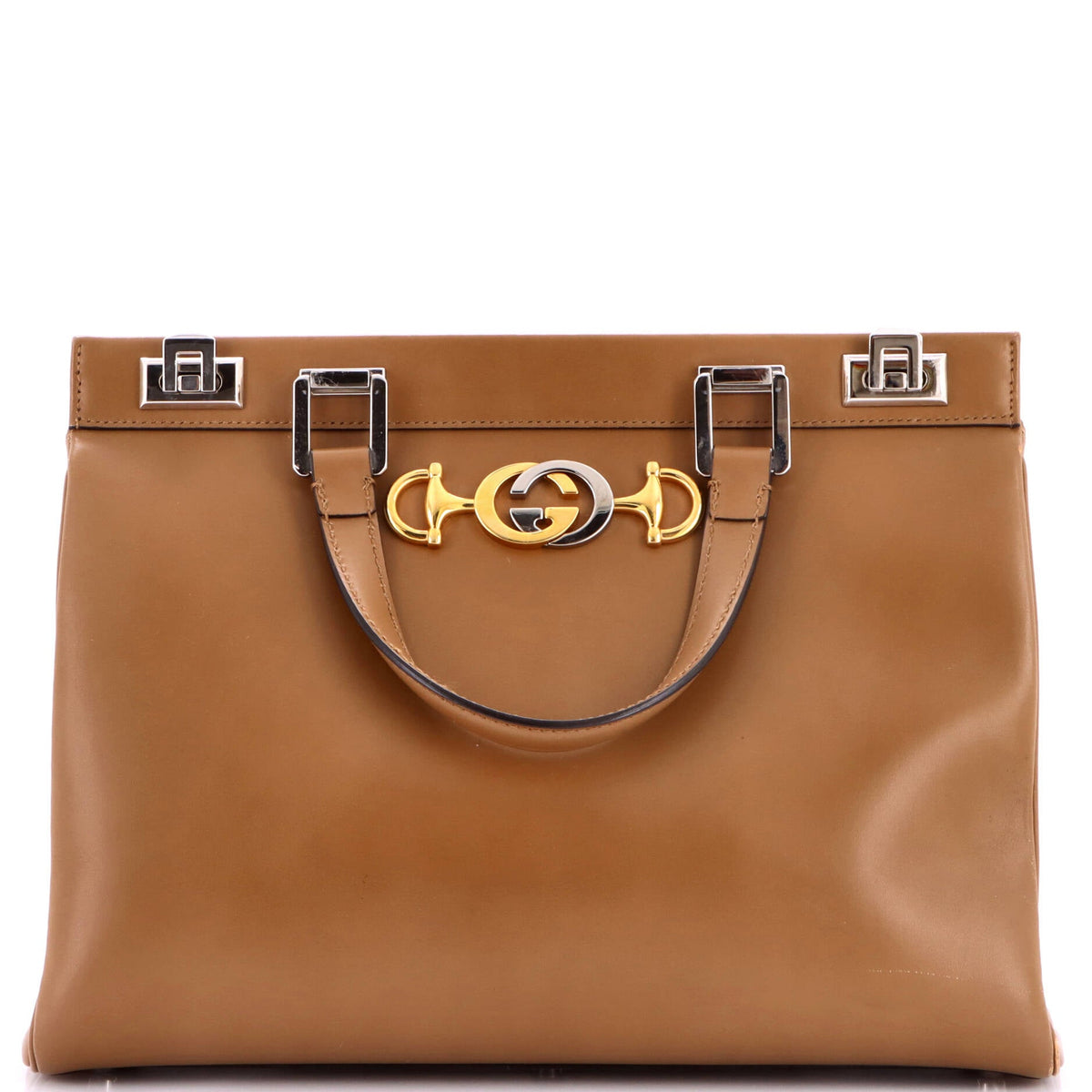 Zumi Top Handle Bag Leather Medium