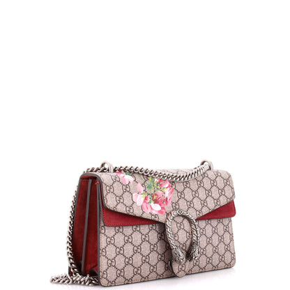 Dionysus Bag Blooms Print GG Coated Canvas Small