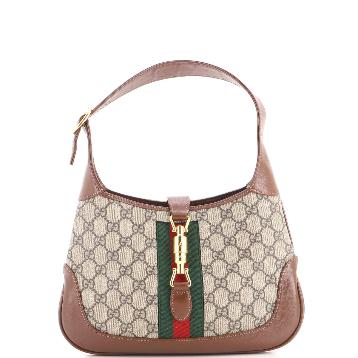 Jackie 1961 Hobo GG Coated Canvas Small