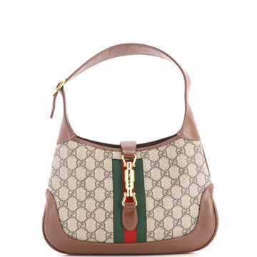 Jackie 1961 Hobo GG Coated Canvas Small