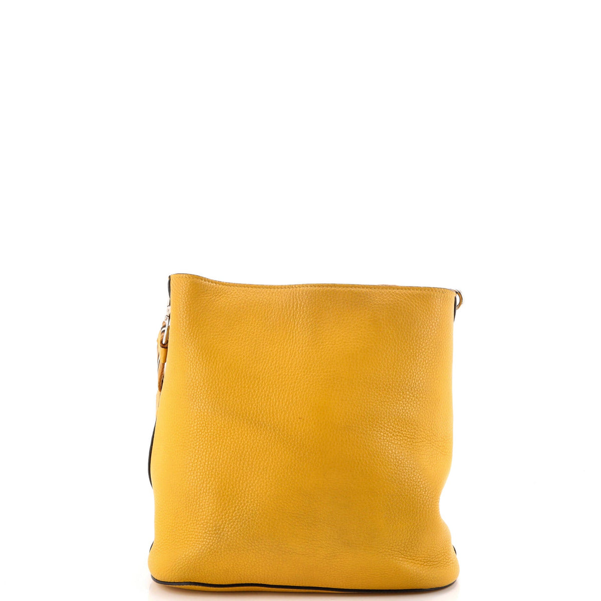 Logo Bucket Messenger Bag Vitello Phenix Medium