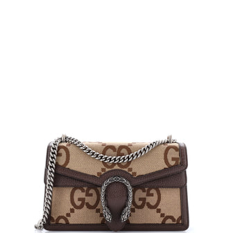 Dionysus Bag Jumbo GG Canvas Small