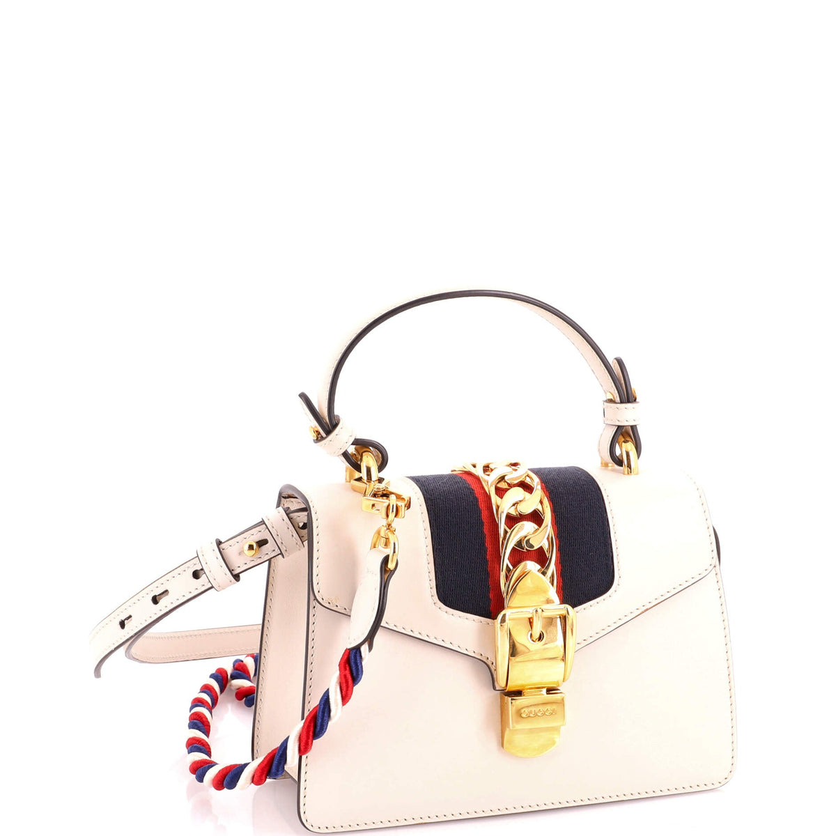 Sylvie Top Handle Bag Leather Mini