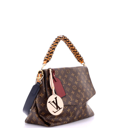 Braided Handle Beaubourg Handbag Monogram Canvas MM