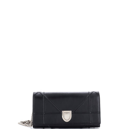 Diorama Croisiere Chain Wallet Lambskin