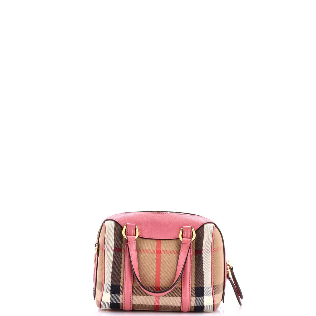 Alchester Convertible Satchel House Check Canvas Small