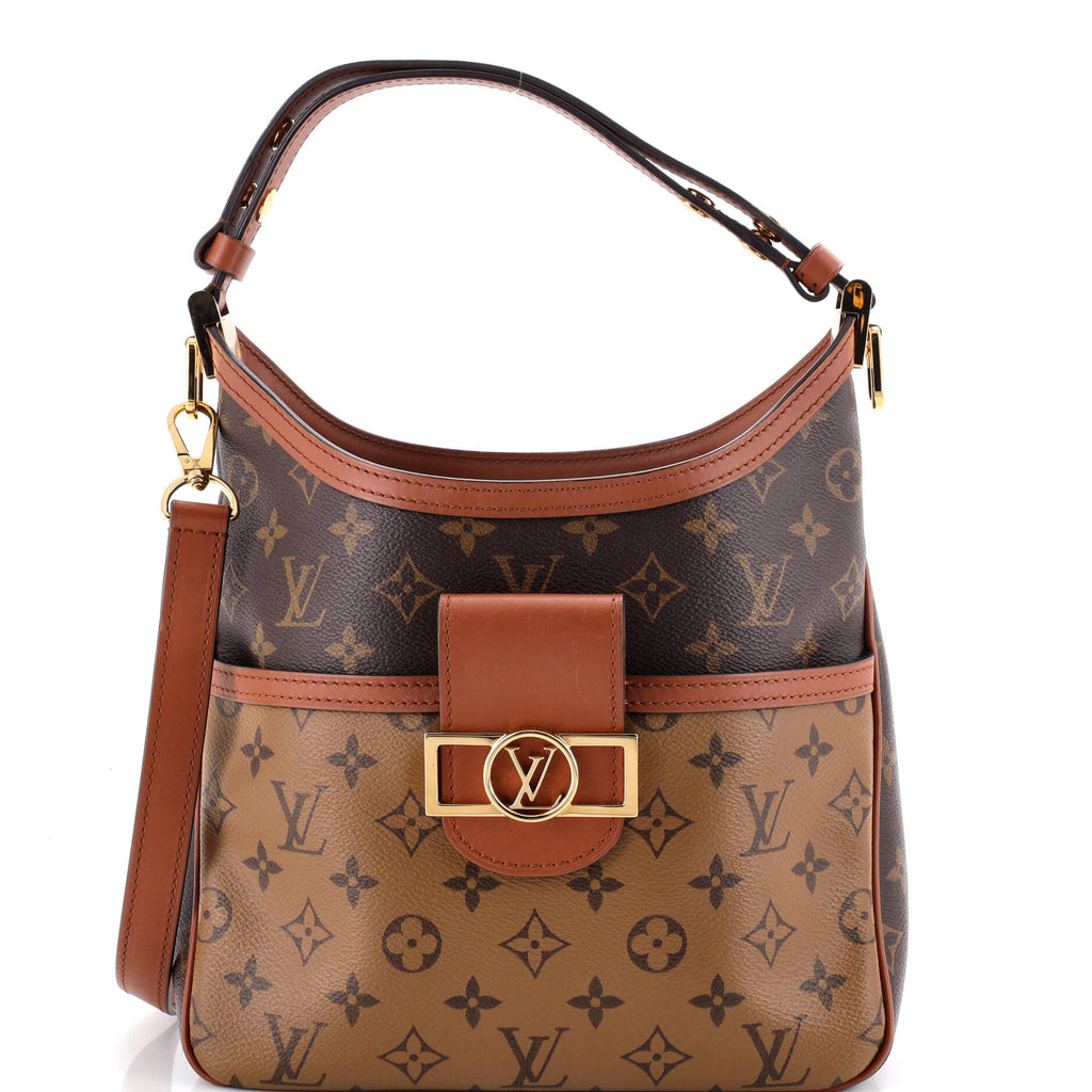 Dauphine Hobo Reverse Monogram Canvas PM