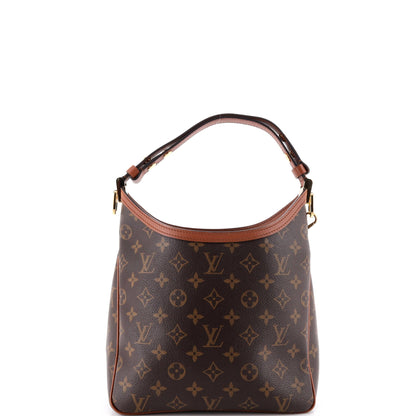 Dauphine Hobo Reverse Monogram Canvas PM