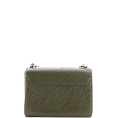 Twist Handbag Limited Edition Flower Embellished Epi Leather MM