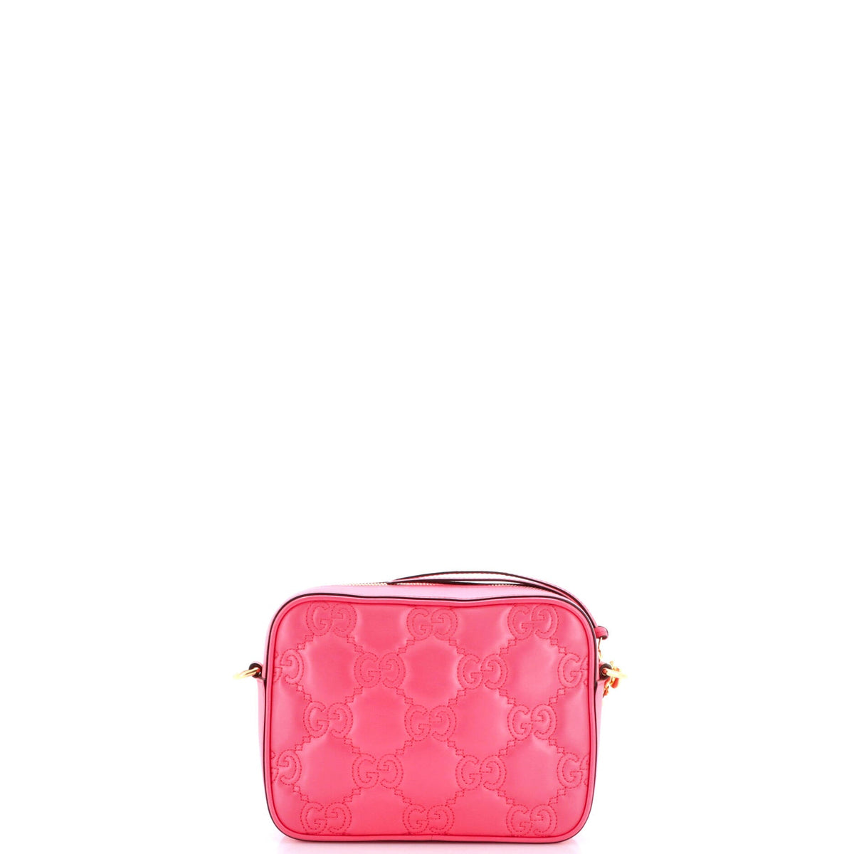 Zip Camera Bag GG Matelasse Leather Small