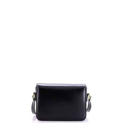 Triomphe Shoulder Bag Smooth Calfskin Teen