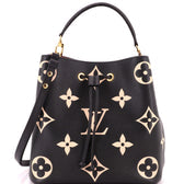 NeoNoe Handbag Bicolor Monogram Empreinte Giant MM