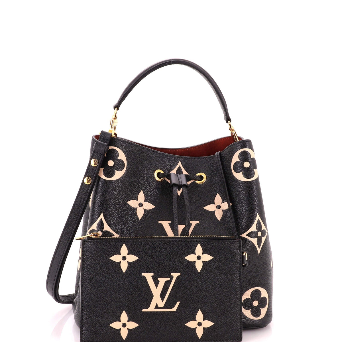 NeoNoe Handbag Bicolor Monogram Empreinte Giant MM