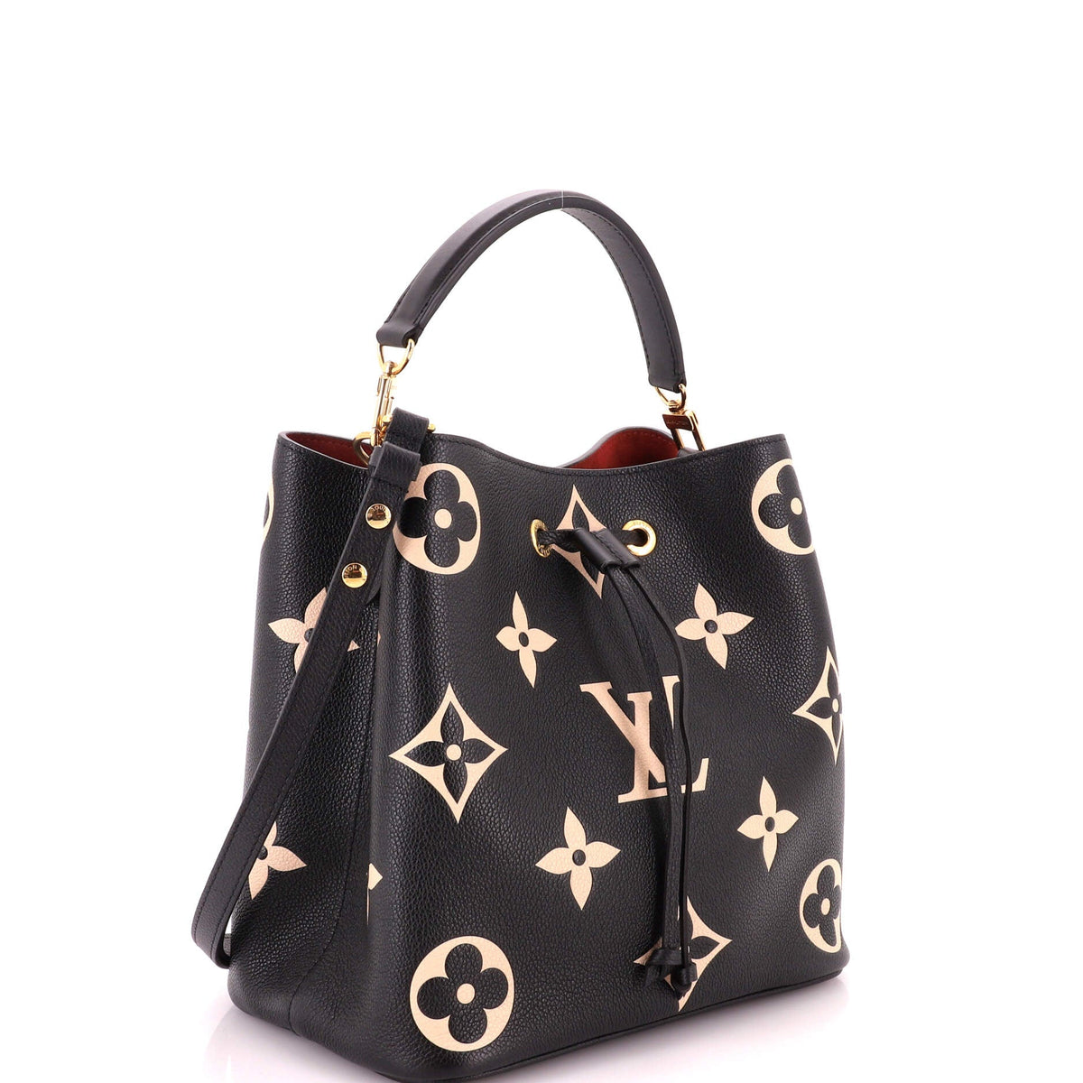 NeoNoe Handbag Bicolor Monogram Empreinte Giant MM