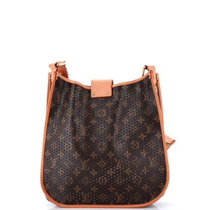 Musette Handbag Perforated Monogram Canvas