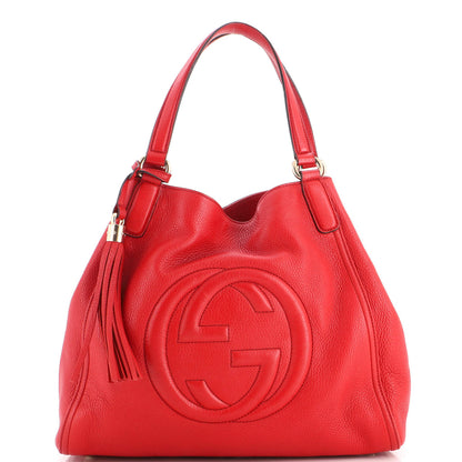 Soho Shoulder Bag Leather Medium