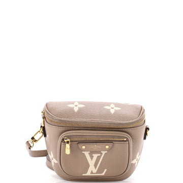 Bum Bag Bicolor Monogram Empreinte Giant Mini