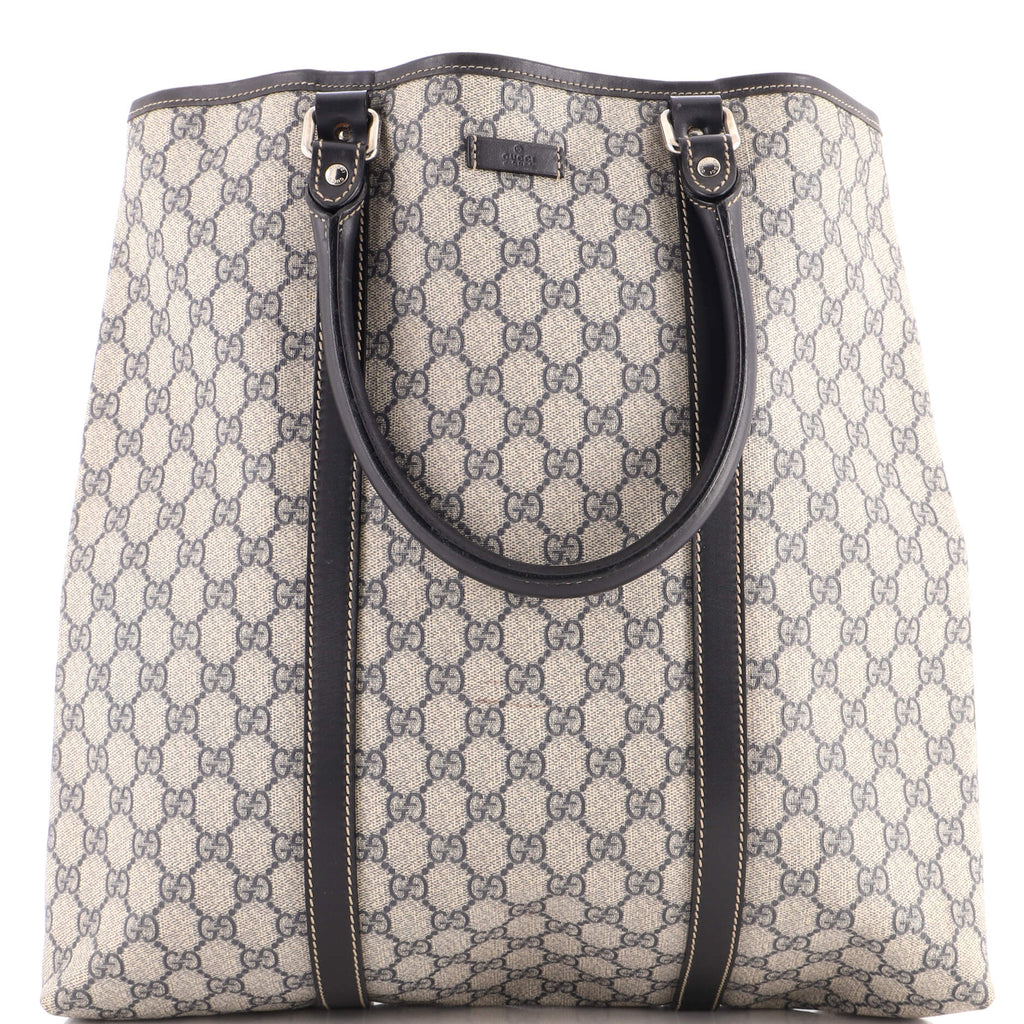 Joy Tote GG Coated Canvas with Leather Large