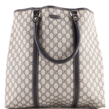 Joy Tote GG Coated Canvas with Leather Large