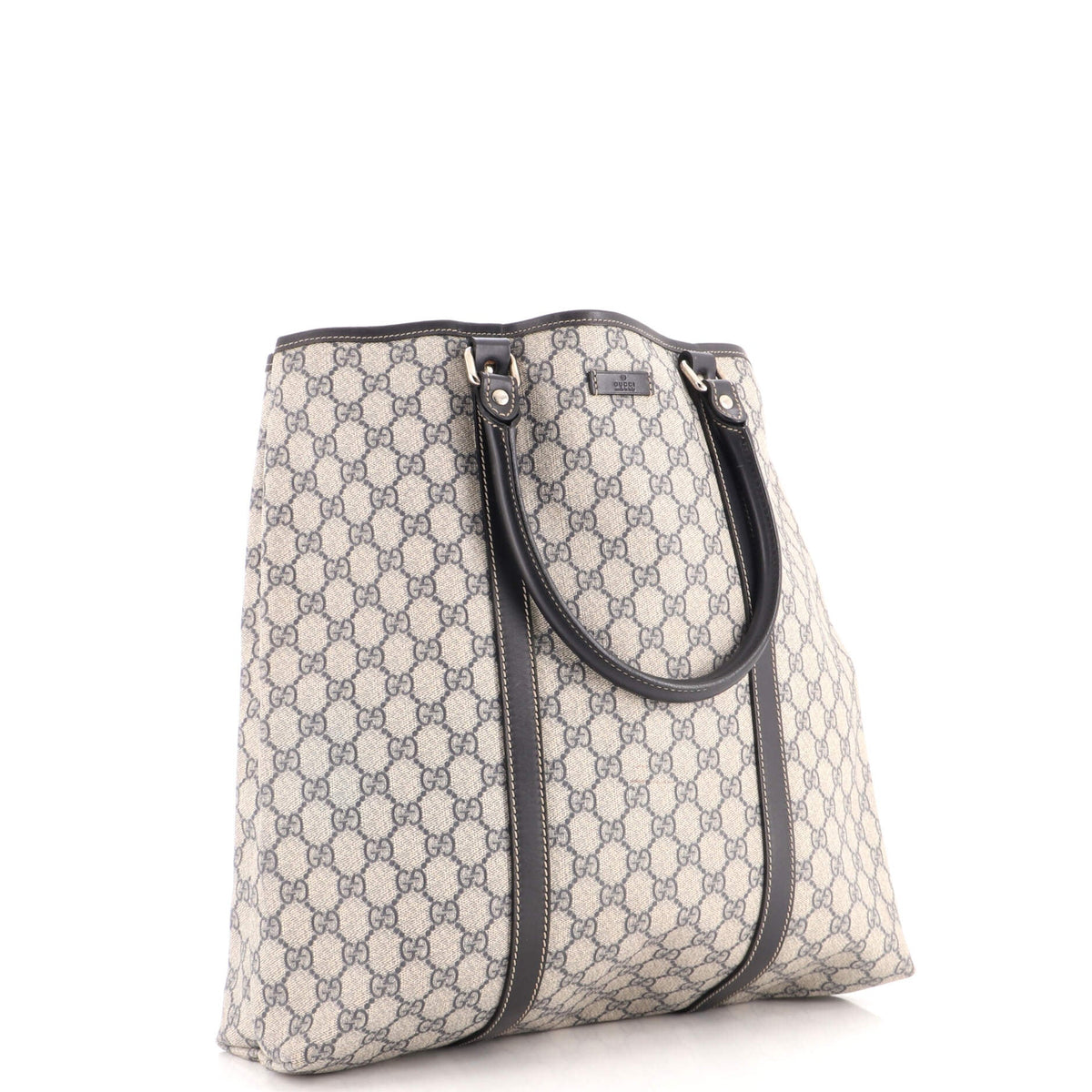 Joy Tote GG Coated Canvas with Leather Large