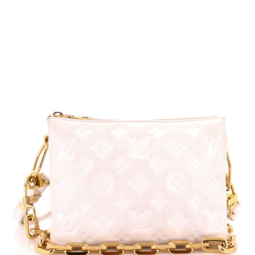 Coussin Bag Monogram Embossed Lambskin BB
