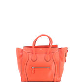 Luggage Bag Grainy Leather Mini