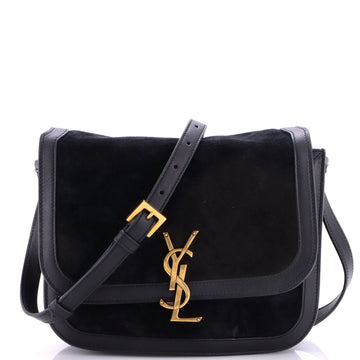 Solferino Bag Suede Medium