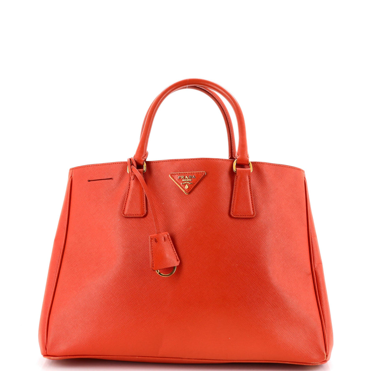 Lux Open Tote Vernice Saffiano Leather Large