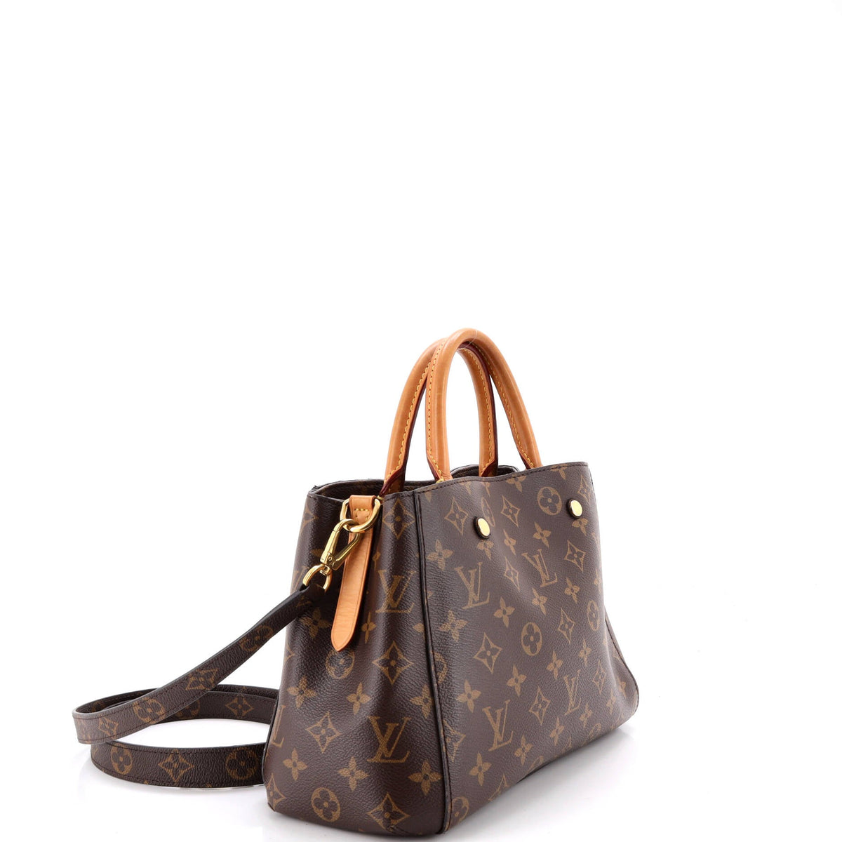 Montaigne Handbag Monogram Canvas BB