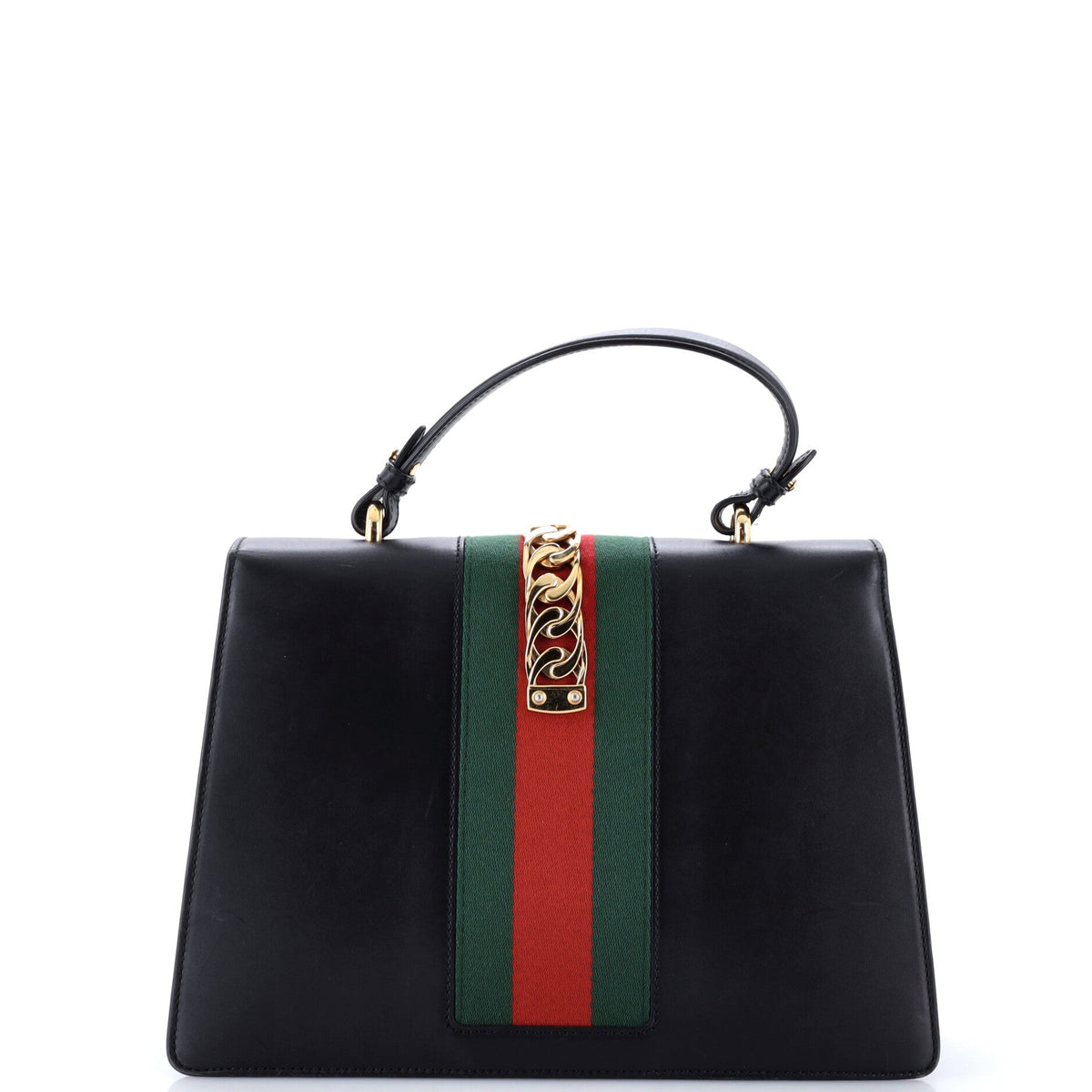 Sylvie Top Handle Bag Leather Medium