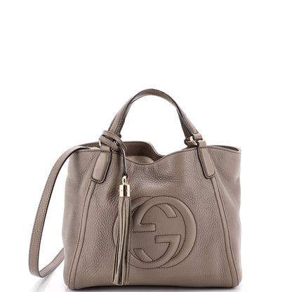 Soho Convertible Shoulder Bag Leather Small