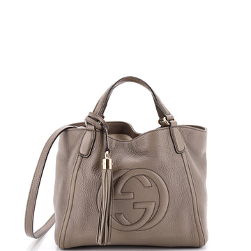 Soho Convertible Shoulder Bag Leather Small