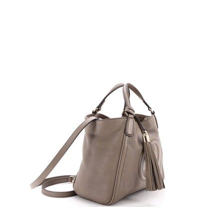 Soho Convertible Shoulder Bag Leather Small