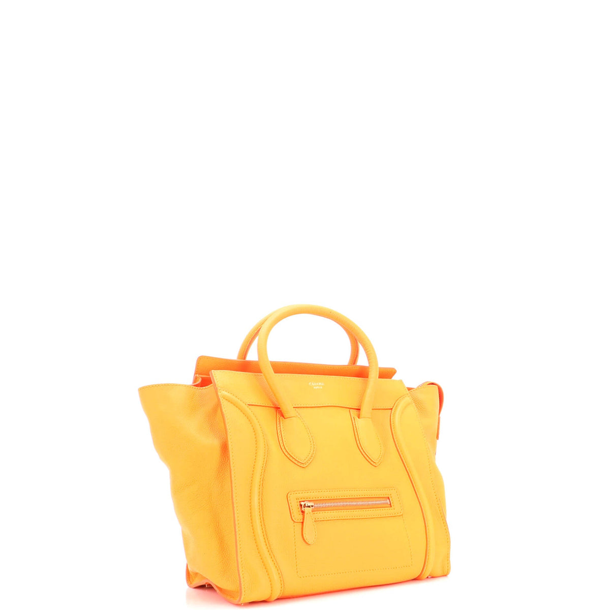 Luggage Bag Grainy Leather Mini