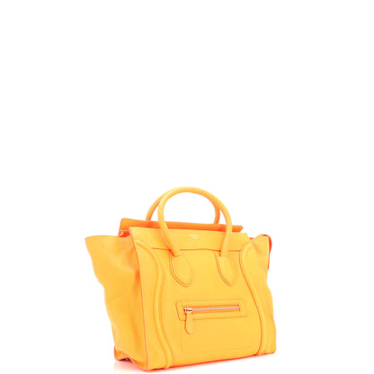 Luggage Bag Grainy Leather Mini