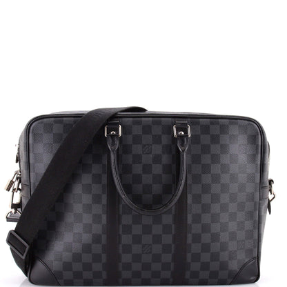 Porte-Documents Voyage Briefcase Damier Graphite